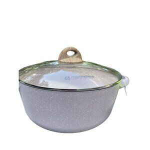 Master Class‎ Cookware Casserole/Pot  11 inch With Lid Qt Lavender Speckled NEW!